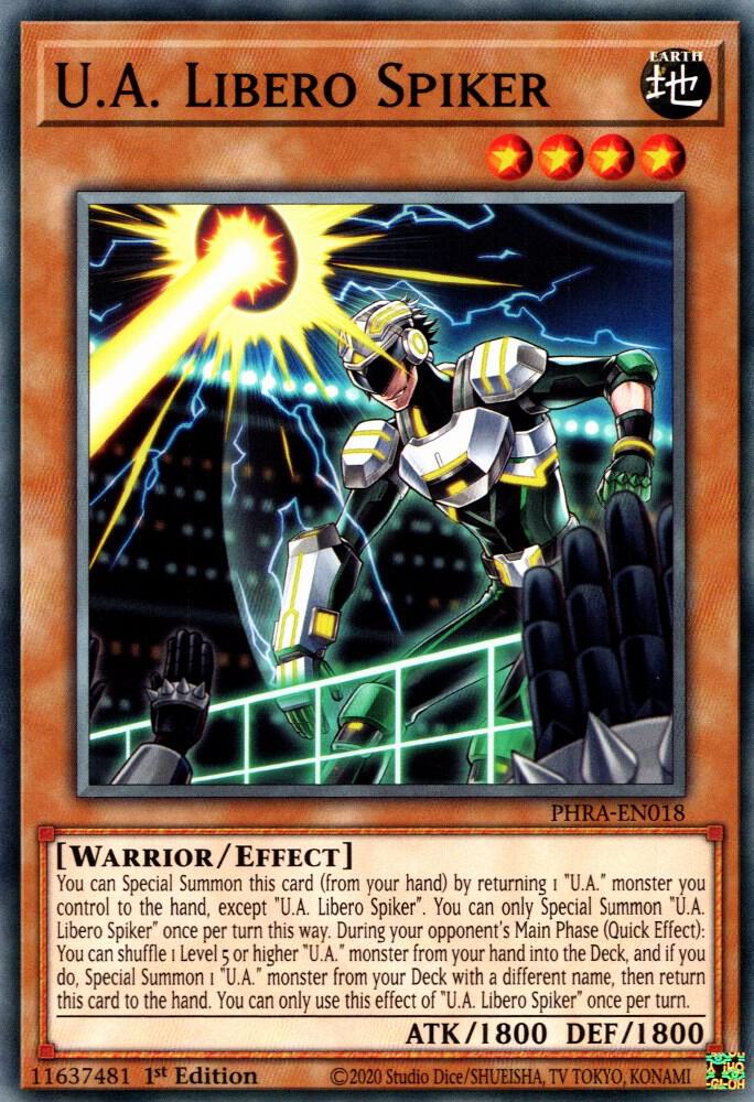 U.A. Libero Spiker (1st Edition) card image
