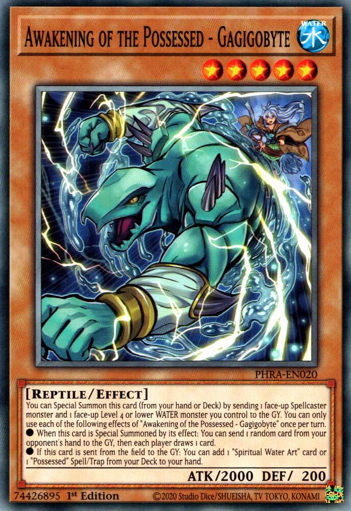 Awakening of the Possessed - Gagigobyte (1st Edition) card image