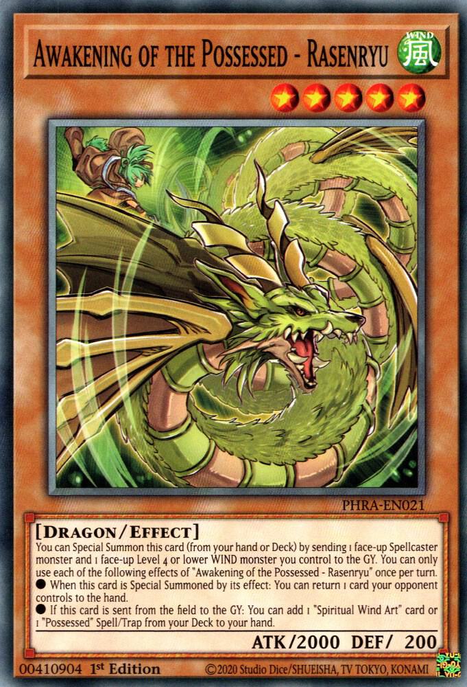 Awakening of the Possessed - Rasenryu (1st Edition) card image