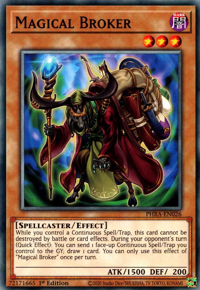 Magical Broker (1st Edition) card image