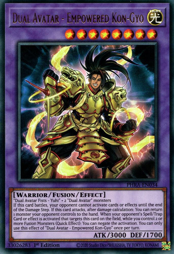 Dual Avatar - Empowered Kon-Gyo (1st Edition) card image