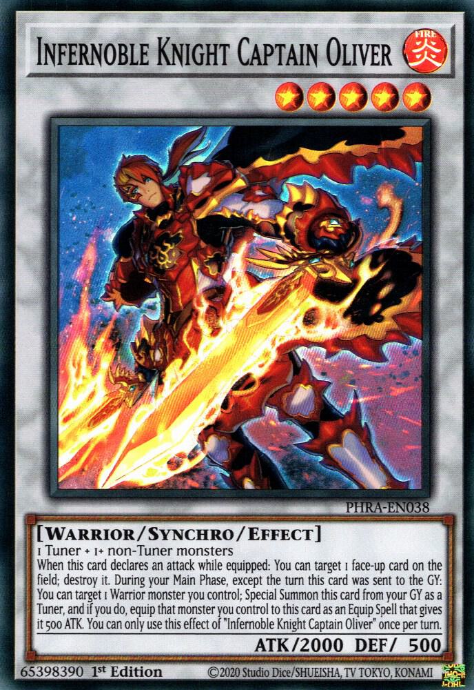 Infernoble Knight Captain Oliver (1st Edition) card image