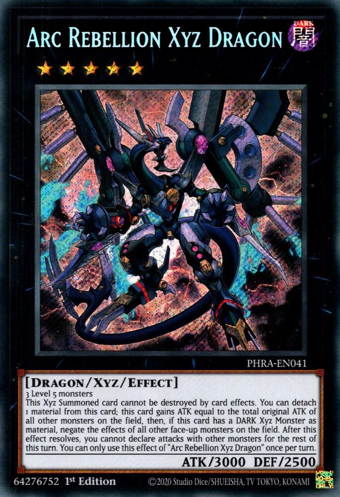 Arc Rebellion Xyz Dragon (1st Edition) card image