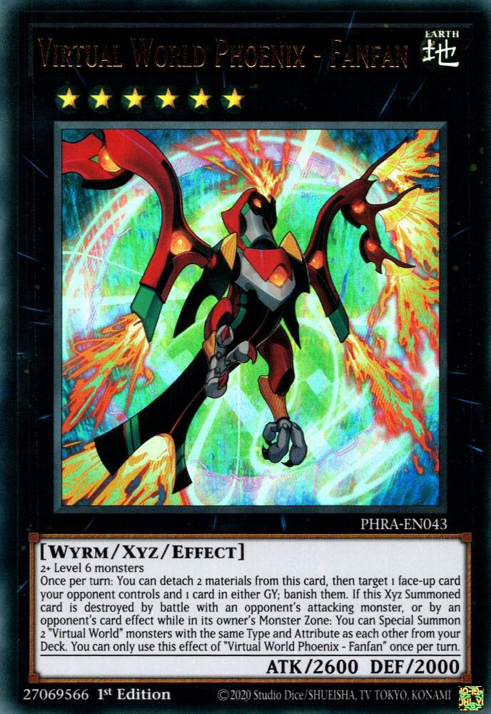 Virtual World Phoenix - Fanfan (1st Edition) card image