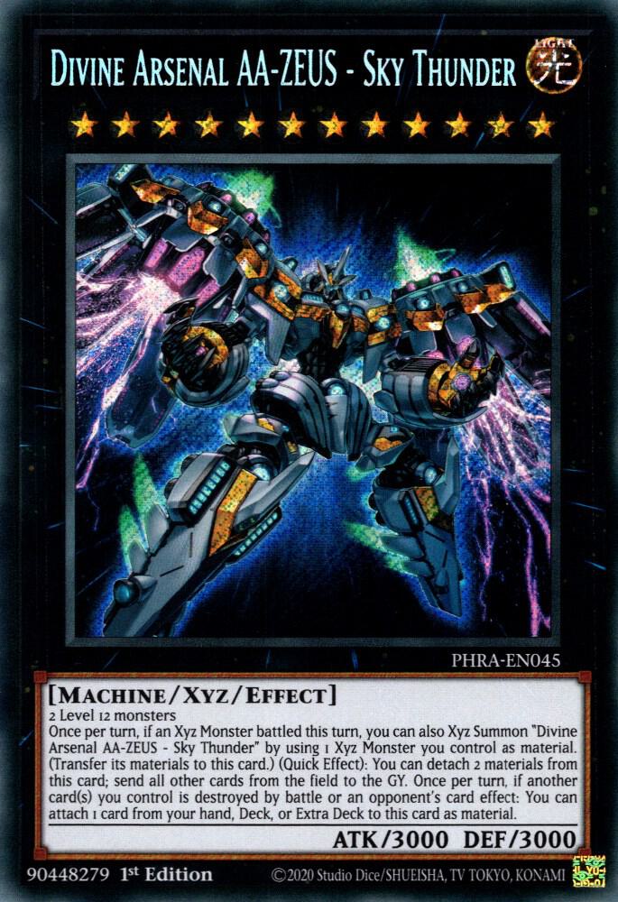 Divine Arsenal AA-ZEUS - Sky Thunder (1st Edition) card image