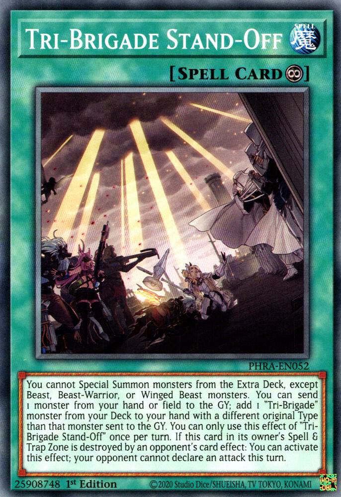 Tri-Brigade Stand-Off (1st Edition) card image