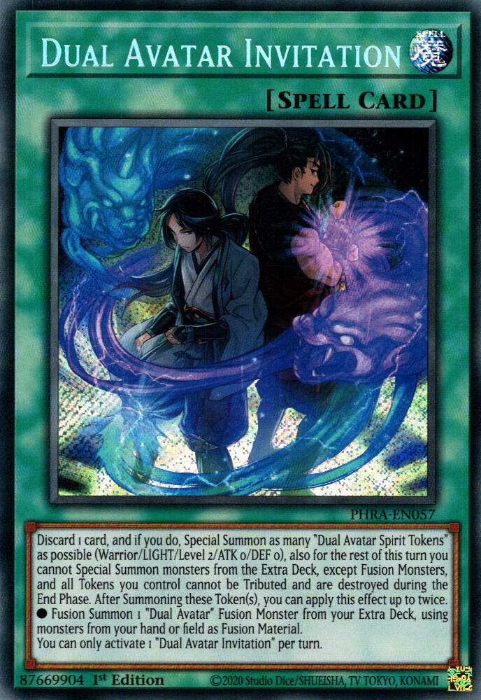 Dual Avatar Invitation (1st Edition) card image