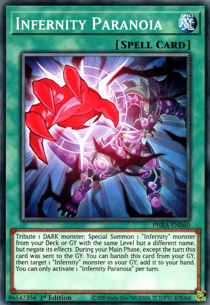 Infernity Paranoia (1st Edition) card image