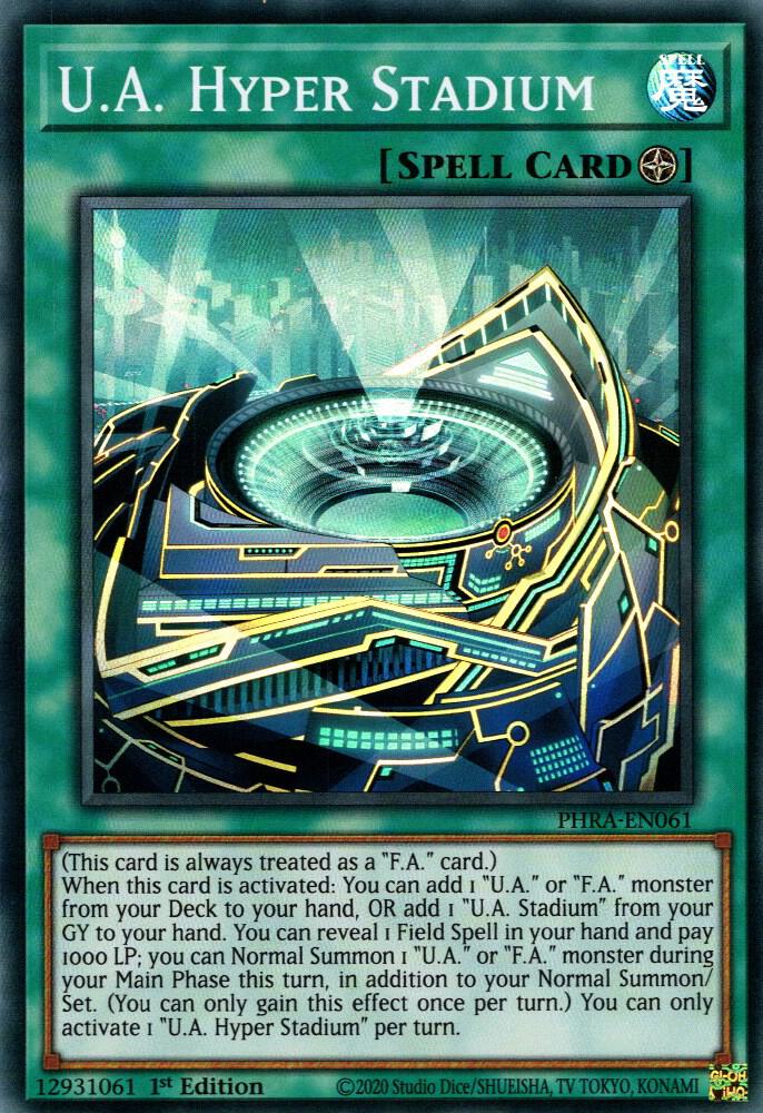 U.A. Hyper Stadium (1st Edition) card image