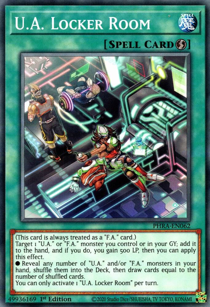U.A. Locker Room (1st Edition) card image