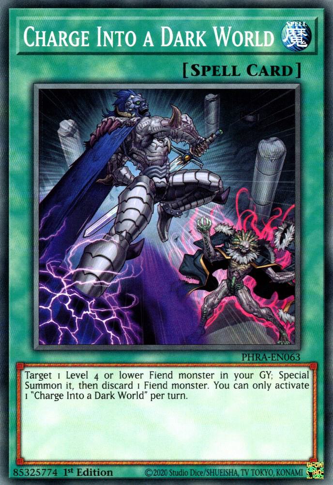 Charge Into a Dark World (1st Edition) card image