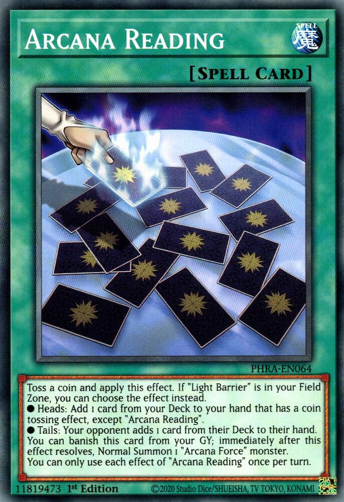 Arcana Reading (1st Edition) card image