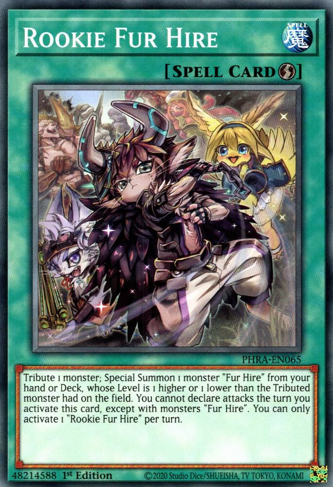Rookie Fur Hire (1st Edition) card image
