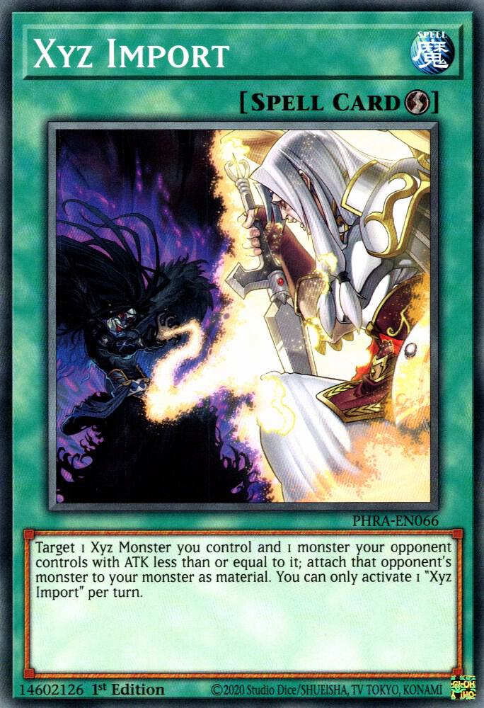 Xyz Import (1st Edition) card image