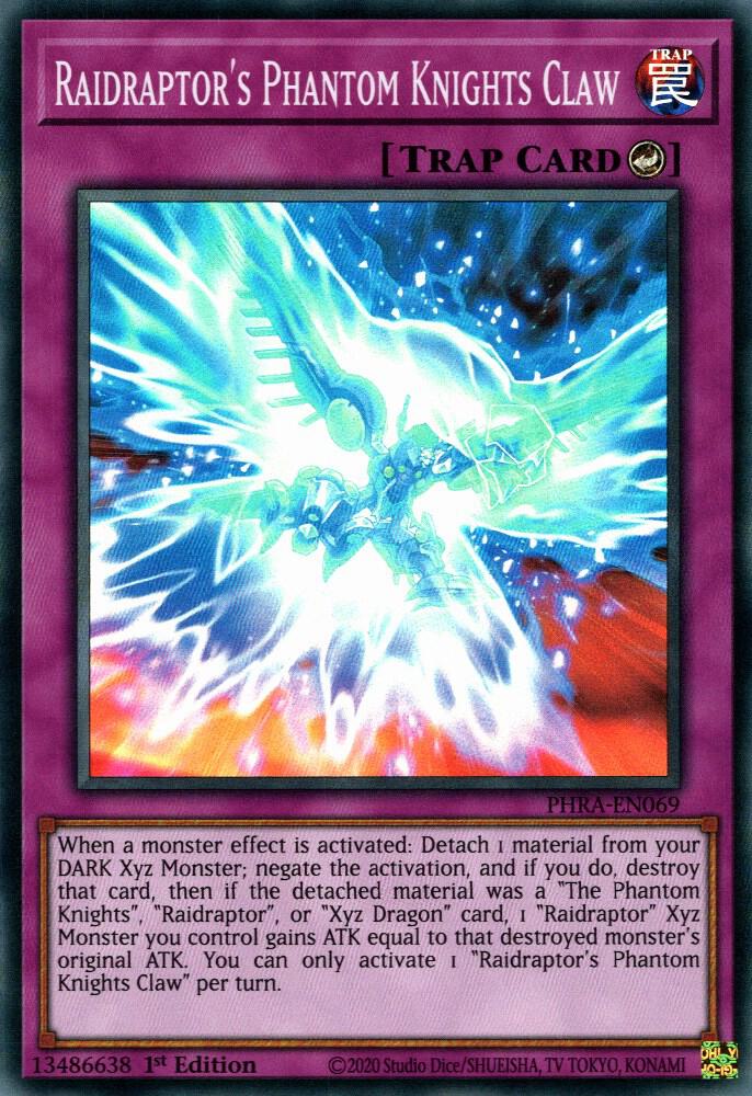Raidraptor's Phantom Knights Claw (1st Edition) card image