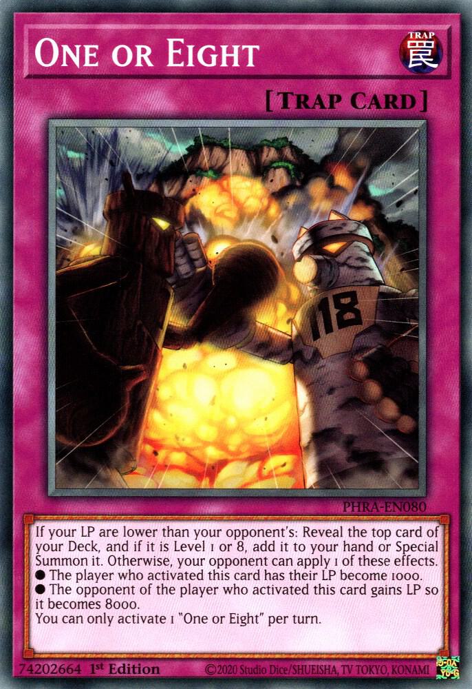 One or Eight (1st Edition) card image