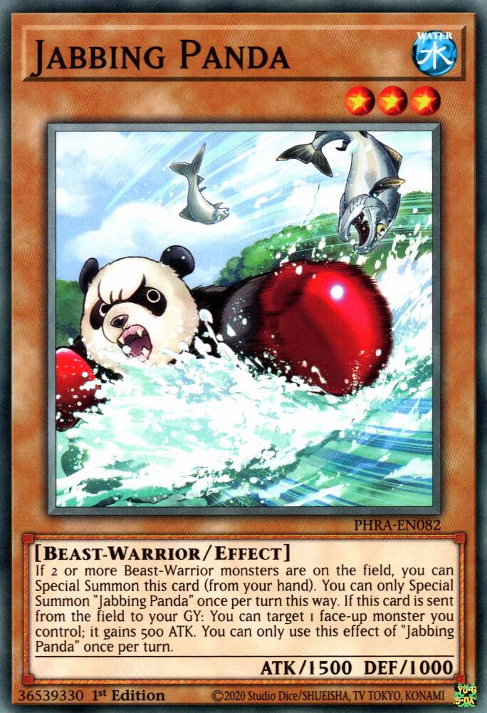Jabbing Panda (1st Edition) card image