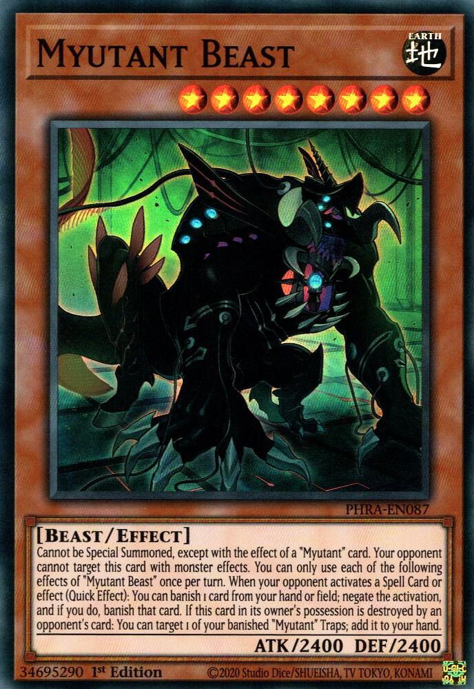 Myutant Beast (1st Edition) card image