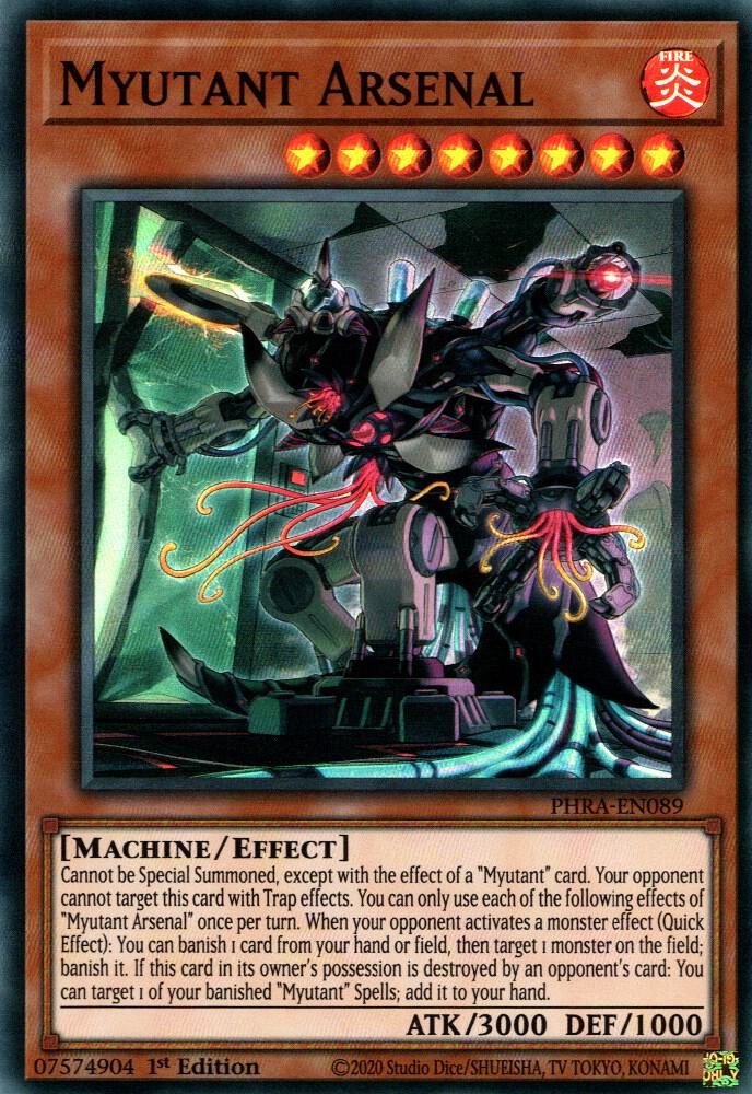 Myutant Arsenal (1st Edition) card image