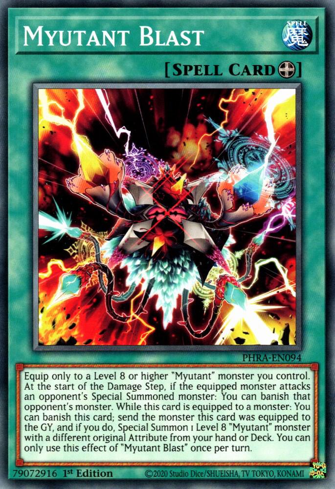 Myutant Blast (1st Edition) card image