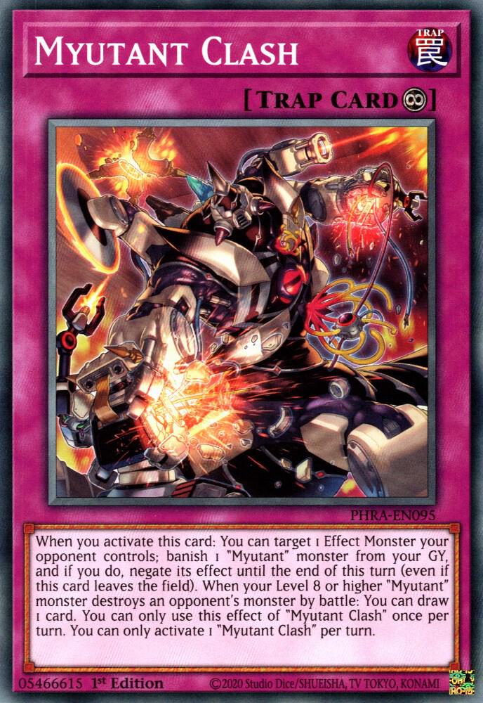 Myutant Clash (1st Edition) card image