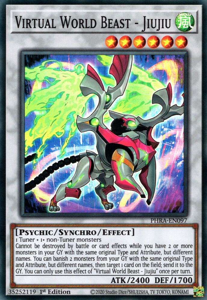 Virtual World Beast - Jiujiu (1st Edition) card image
