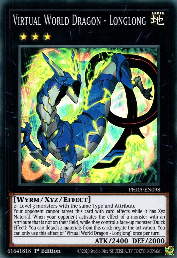 Virtual World Dragon - Longlong (1st Edition) card image