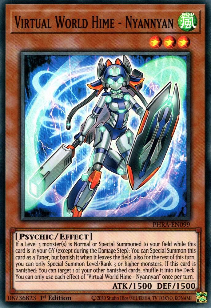 Virtual World Hime - Nyannyan (1st Edition) card image