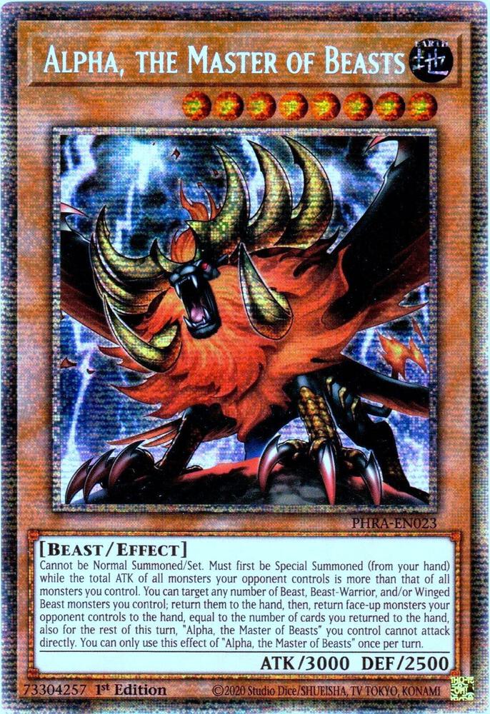 Alpha, the Master of Beasts (Starlight Rare) card image