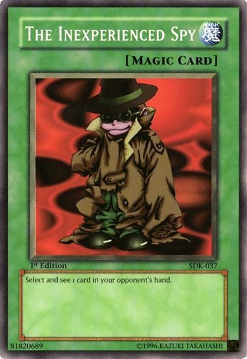 The Inexperienced Spy card image