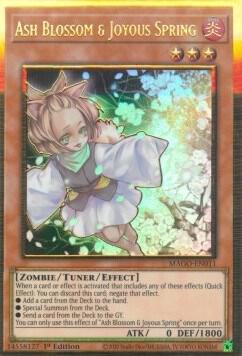 Ash Blossom & Joyous Spring card image