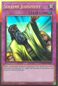 Solemn Judgment card image