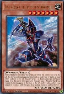 Buster Blader, the Destruction Swordmaster card image