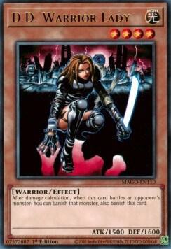 D.D. Warrior Lady card image