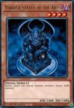 Barrier Statue of the Abyss card image