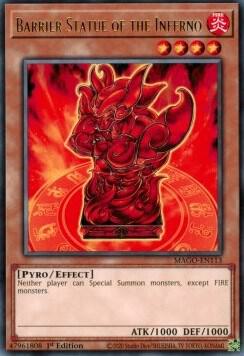Barrier Statue of the Inferno card image