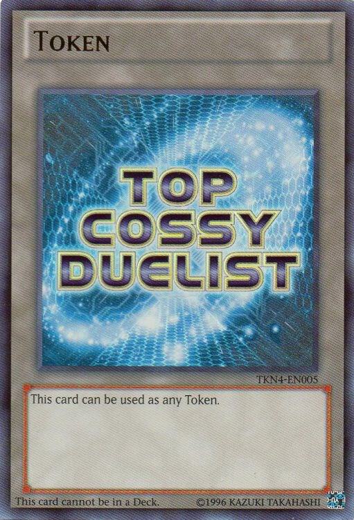 Token: Top Ranked COSSY Duelist (Blue) card image