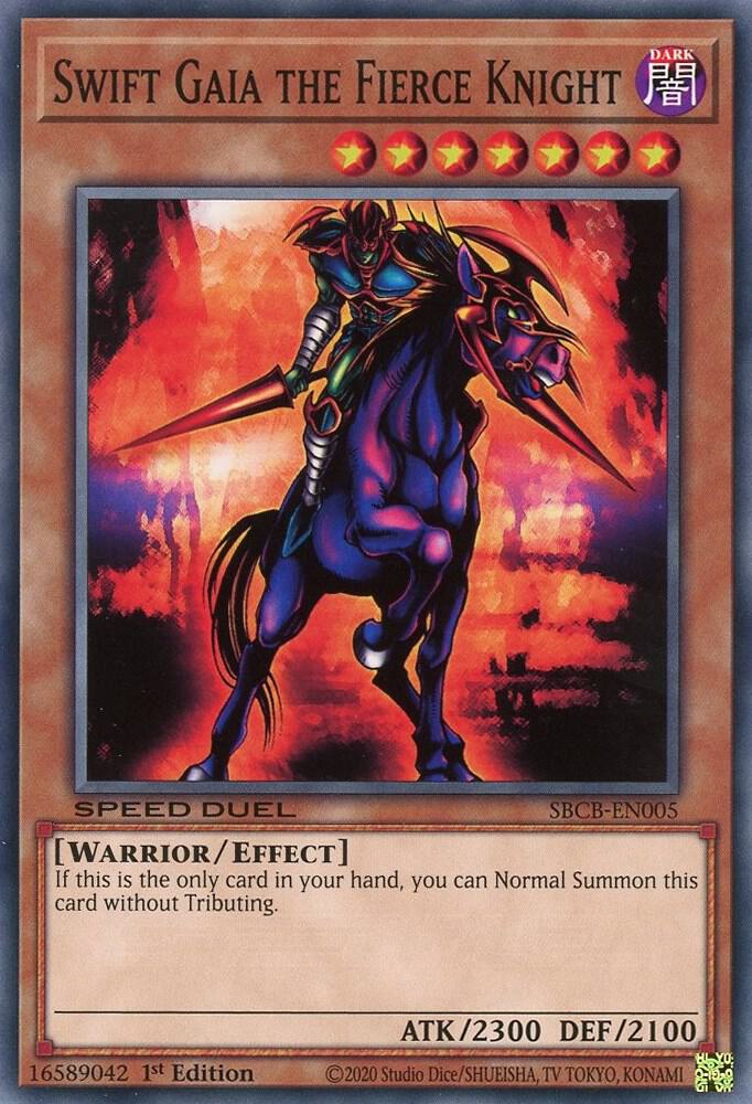 Swift Gaia the Fierce Knight card image