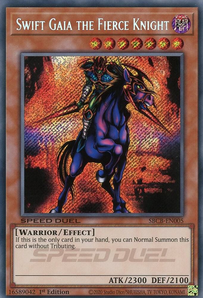Swift Gaia the Fierce Knight (Secret) card image