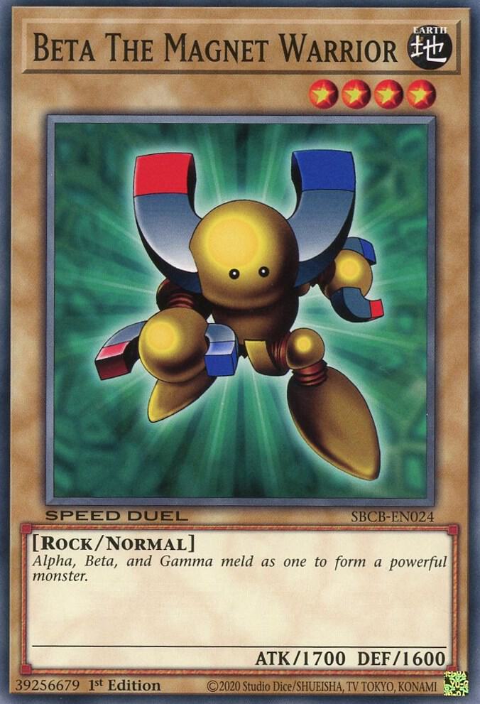 Beta The Magnet Warrior card image