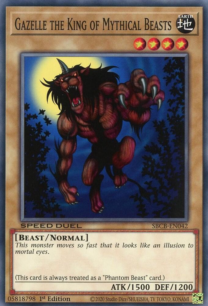 Gazelle the King of Mythical Beasts card image
