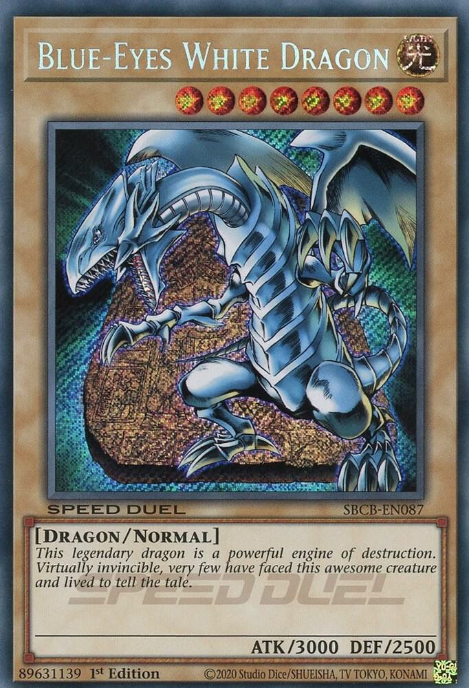 Blue-Eyes White Dragon (Secret) card image