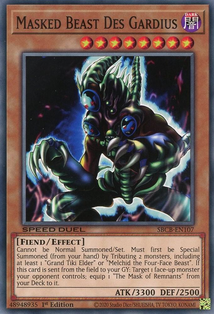 Masked Beast Des Gardius card image