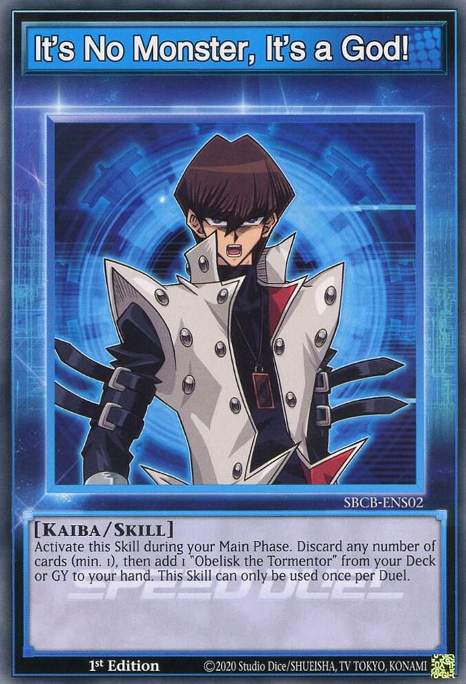 It's No Monster, It's a God! card image