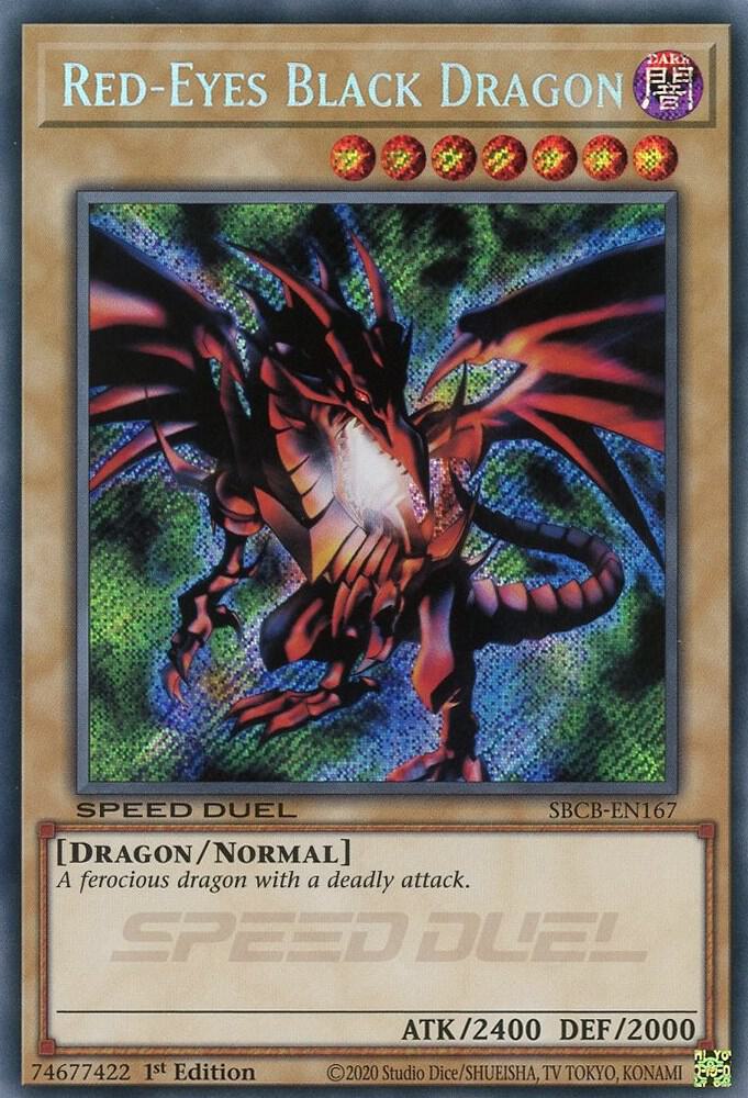 Red-Eyes Black Dragon (Secret) card image