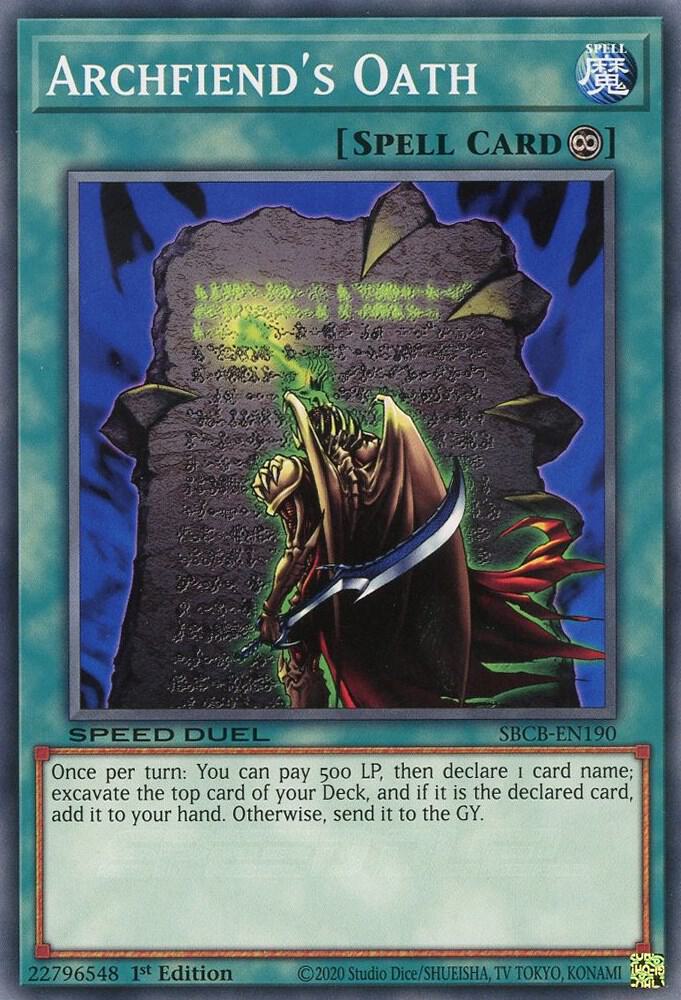 Archfiend's Oath card image