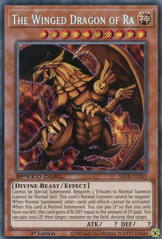 The Winged Dragon of Ra card image
