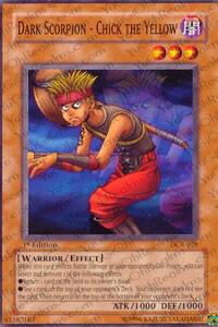 Dark Scorpion - Chick the Yellow card image