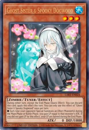 Ghost Sister & Spooky Dogwood card image