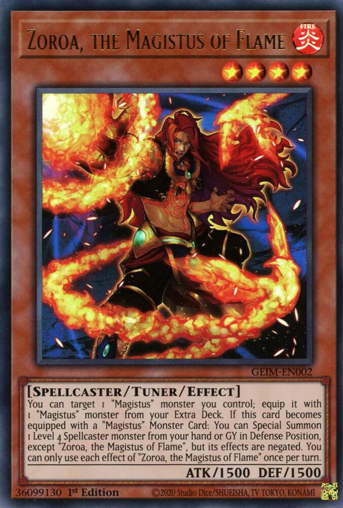 Zoroa, the Magistus of Flame card image